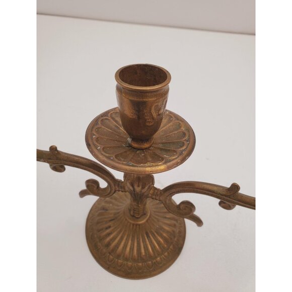 Vintage candelabra candle holders/ 3 arm candelabras/ candelabra perfect for - Picture 5 of 10
